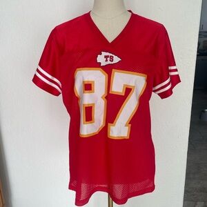 Taylor Swift Sport-Tek Red and White Women's Jersey